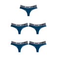 thumbnail image 3 of sweethay Tanga femenina sexy Ropa interior de malla sin costuras Tanga transpirable Tallas grandes Bragas de yoga Calzoncillos Lencería para Verde L 5Conjunto, 3 of 6
