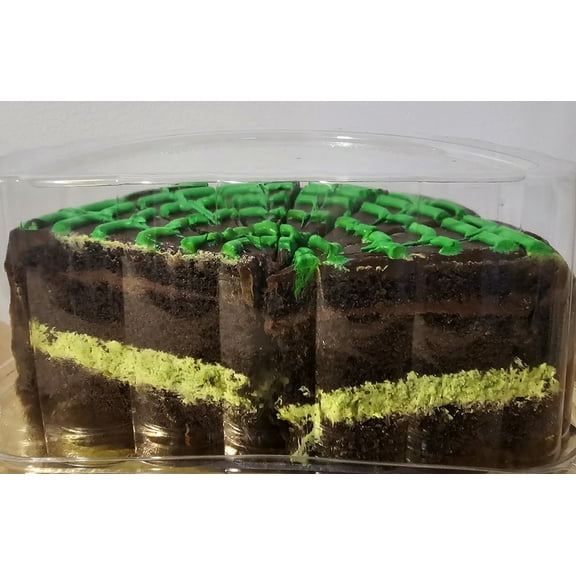 ARCH DUBAI STYLE CHOCOLATE CAKE, CRESCENT MOON PISTACHIO KNAFEH CHOCOLATE CAKE, TASTY KATAIFI LAYERS, 1 PER PACK