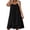 D507/Black, variant on Dresses For Women 2026 Casual Sleeveless Dress For Flowy Loose Fit With Elegant Crew Neck Solid Color Lightweight 2 Layer Design Fashion Beach Vacation Clothes