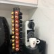 thumbnail image 3 of Estante de almacenamiento de cápsulas de café negro YZ1313 Estante de almacenamiento de alambre de hierro negro Estante para bolsas de café, 3 of 4