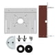 thumbnail image 5 of Placa de inserción de mesa de enrutador de aleación de aluminio,  de mesa, soportes deslizantes de madera Estilo B kusrkot inserto de enrutador, 5 of 8