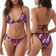 thumbnail image 3 of Fotbe golf Traje de Baño para Mujer de Dos Piezas – Bikini Sexy de Tirantes Tipo Halter con Diseño Triangular, 3 of 6
