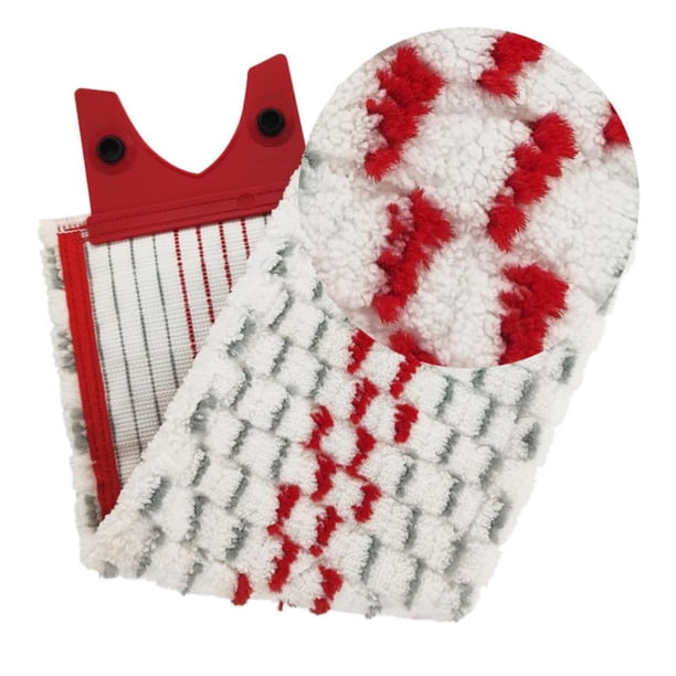 Almohadillas de repuesto de microfibra para trapeador, almohadillas de repuesto de microfibra para trapeador, paño absorbente de repuesto para trapeador, paño plano para trapeador, acabado de lujo