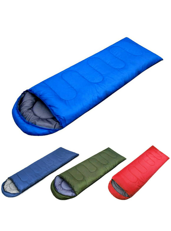Camping Sleeping Bags for Hiking, Backpacking, Lightweight Packable Travel Gear for Spring, Summer & Fall