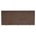 thumbnail image 4 of Atlin Designs 60" Industrial 2-Drawer Wood Computer Desk in Charcoal Brown, 4 of 9