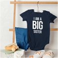 thumbnail image 4 of Big Sister Older Sibling Family Bodysuit Jumper Girls Infant Baby Brisco Brands 12M, 4 of 6