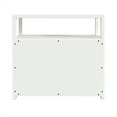 thumbnail image 4 of Butler Specialty Lark White 2 Drawer Wide Nightstand, 4 of 7