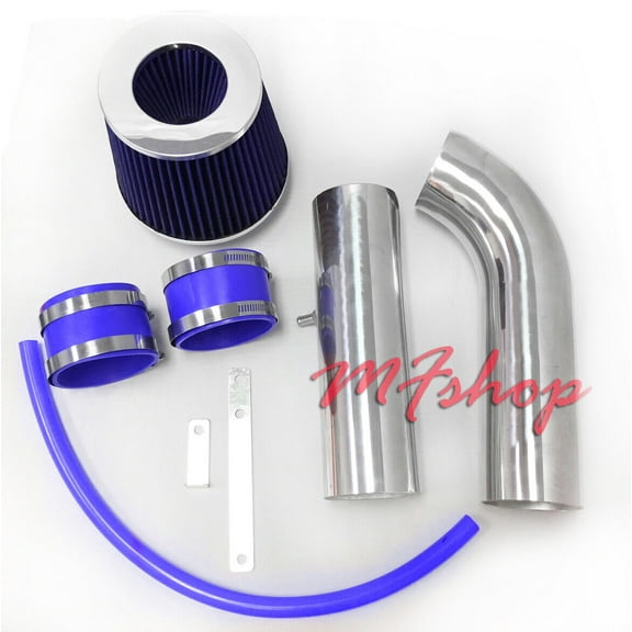 AirX Racing Cold Air Intake Filter Kit For 2011 2012 2013 2014 2015 2016 2017 Hyundai Veloster Accent With 1.6L L4 Engine (Blue)