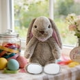 thumbnail image 4 of ToyKingdee Adorable Floppy Ear Bunny Plush with Decorative Bandana, Soft Cuddly Stuffed Animal for Kids and Gifting, 4 of 6