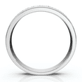 thumbnail image 3 of Pompeii Mens 1/4ct Diamond Wedding Ring 10k White Gold Anniversary Band (H/I,I1-I2), 3 of 6