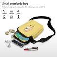 thumbnail image 7 of HELLHERO Floral Print Double Zipper Travel Crossbody Purse Polyester for Adults, 7 of 7