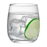 Cool Whiskey Glass, 12 oz. Crystal Rocks Glass, Set of 6