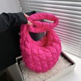 thumbnail image 4 of Bolsa acolchada de algodón Bolsa de viaje de gran capacidad Moda Simple Elegante para ir de compras, 4 of 9
