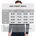 thumbnail image 3 of Men's Fair Isle Knit Full Zip Mock Neck Sweater Long Sleeve Casual Zip-Up Cardigan, 3 of 4