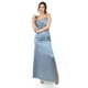 thumbnail image 1 of Vestido de escote drapeado Roman Fashion /Juvenil, 2005 (Azul claro) azul ECH, 1 of 5