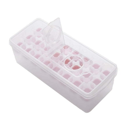 

✪ DIY Ice Grid Mold with Flip Lid Storage Box Ice Shovel Combination Set