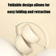 thumbnail image 4 of Wireless Over Ear Headphones Bluetooth Foldable Long Battery Life Dual Mode AUX Compatible Comfortable Headphones for Travel Work Home Use Black, 4 of 6