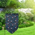thumbnail image 2 of Wukai Christmas Dachshund Print Garden Flag 12.5x18 Inch Double Sided Sun-resistant Rain-resistant, Wrinkle-resistant Colorfast(Only Flag), 2 of 7