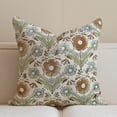 thumbnail image 2 of Block prints, 16"X16", Lightweight & Soft Viscose Linen Pillow Covers By Fabdivine, Vanshika, 2 of 11