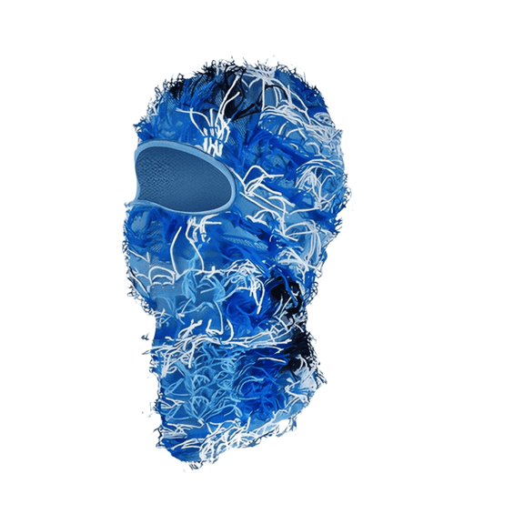 Shiesty Distressed Balaclava Ski Mask, Face Mask Yeat Airsoft Custom Camo Knitted for Men/Women