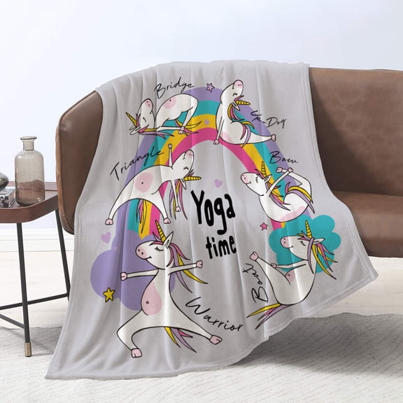 Unique Print Blanket Throw Comfortable Warm Velet Plush Fluffy Throw Blanket Perfect Gift for Couch Sofa or Bed 50"(Width) x 80"(Length)
