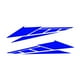thumbnail image 5 of 1 par de pegatinas genéricas para decoración de carrocería de motocicleta, resistentes al agua, multiusos, elegantes, accesorios para coche, Azul, 5 of 8