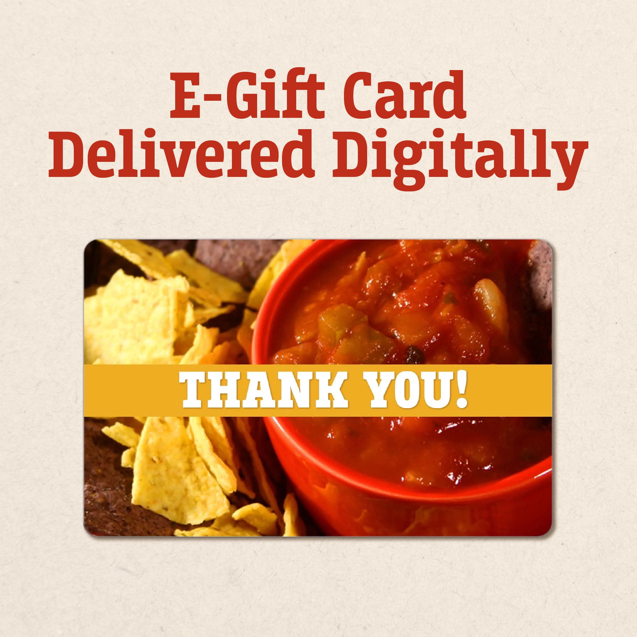 Taco Time $15 Thank You Salsa eGift Card [Email Delivery]