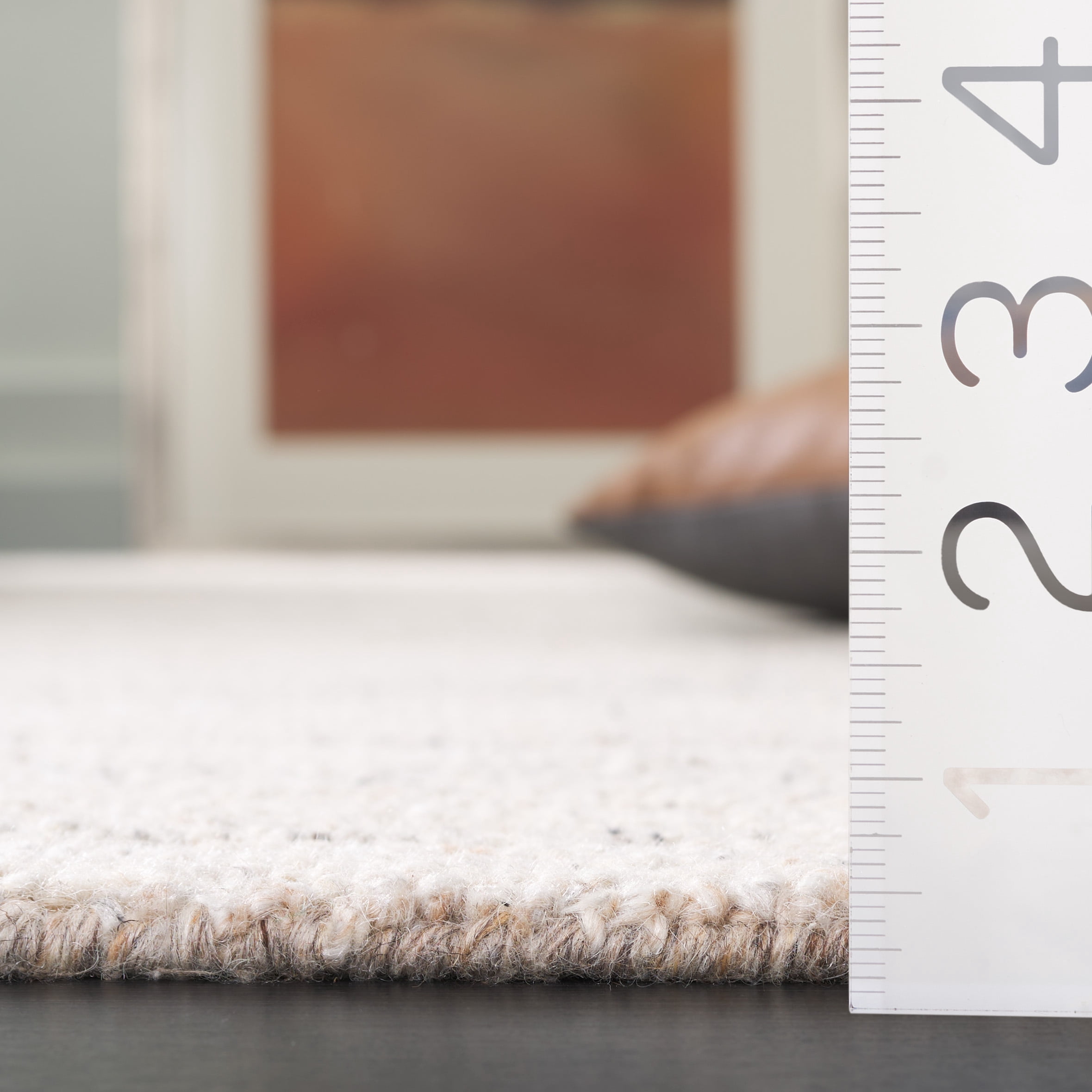 SAFAVIEH Natura Simone Striped Area Rug, Beige, 6' x 9'