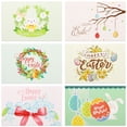 thumbnail image 1 of 2 Ensembles de Cartes de Vœux Joyeuses Pâques Thème de Pâques Carte de Bénédiction Carte de Vœux avec Enveloppe, 1 of 7