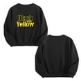 thumbnail image 5 of Black and Yellow Sweatshirt, Long Sleeve Oversized Casual Fashion Graphic Pullover Tops For 𝓴𝓲𝓭𝓼,100cm, 5 of 5