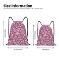 thumbnail image 2 of Fotbe Sweet Heart Bolsa Mochila con Cordón Estampada, Bolsa de Gimnasio Deportiva, Bolsa Cinch, Bolsa con Cordón para Hombres y Mujeres-Medium, 2 of 6