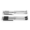 thumbnail image 2 of fashionhome Support pour Ordinateur Portable Bureau à Domicile Pliable Réglable, Argent, 2 of 9