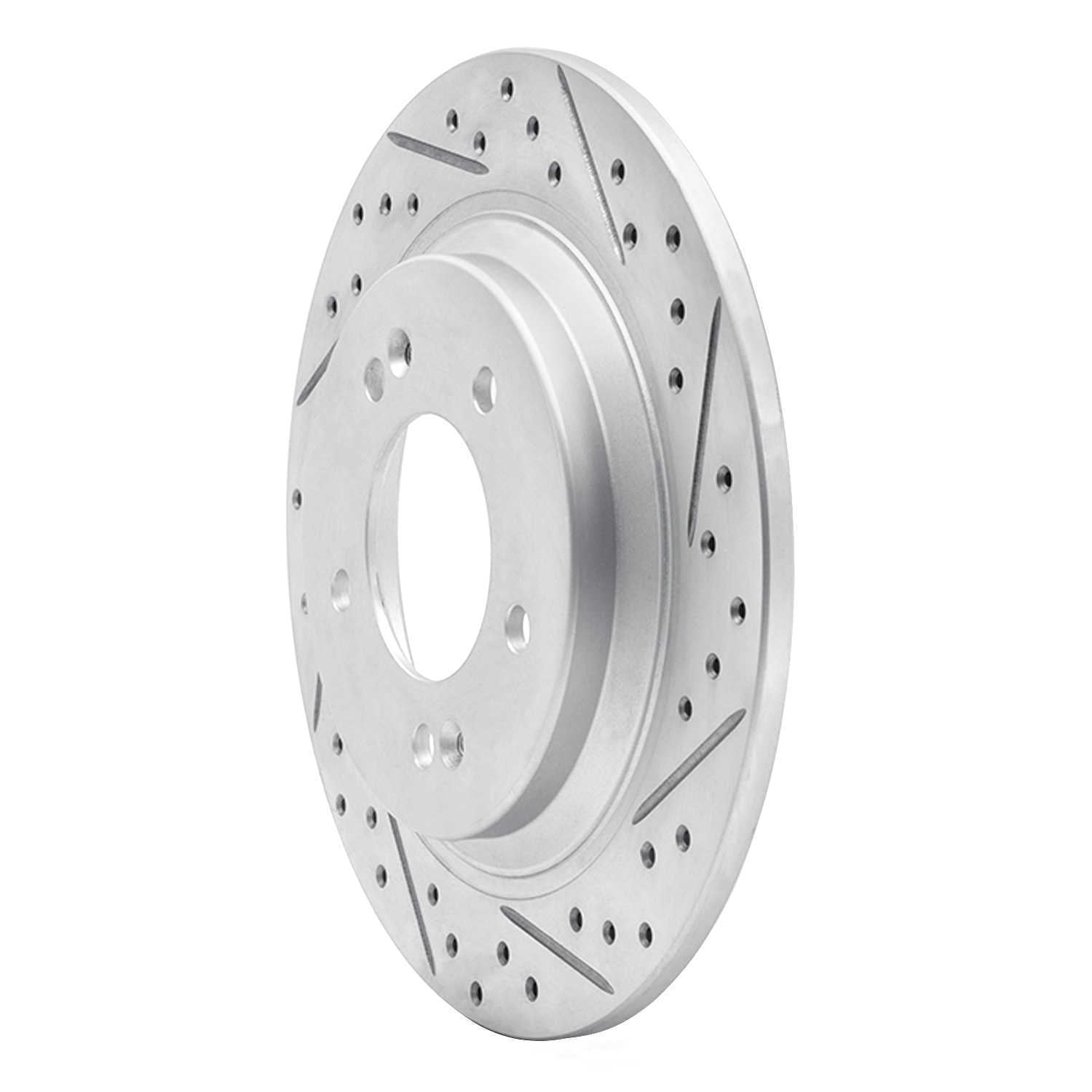 Dynamic Friction Company 830-21014R DFC Geoperformance Rotor - Drilled and Slotted