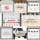 thumbnail image 1 of Pegatinas magnéticas para fiesta de Navidad, pegatinas para frigorífico, pegatinas para puerta de garaje, pegatinas decorativas de PVC para pared, 1 of 5