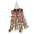 thumbnail image 2 of ShunRuiPi Hanging Flowers Artificial Violet Flower Wall Wisteria Basket Hanging Garland Flowers Fake Silk Orchid, Fake Flowers, Plastic Flowers for Outdoors, 2 of 2