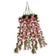 thumbnail image 3 of Flores Colgantes Artificiales De Violetas, Guirnalda De Glicinas, Orquídeas De Seda Decorativas, Cesta De Pared Para Jardín O Hogar, Decoración Para Bodas Y Fiestas, Arreglo Floral Reutilizable., 3 of 8