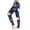 330#Navy, variant on Womens Sleep Pants Lightweight Loungewear Christmas Print Pajama Pants with Pockets Drawstring Jogger Bottoms