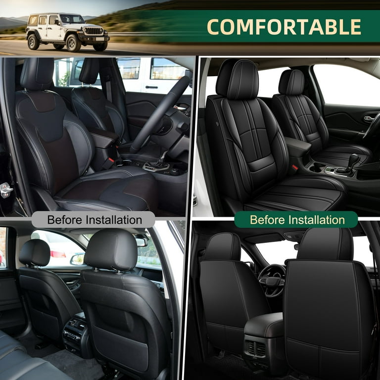 HQBQBUG Car Seat Covers Front Seats Fit for Subaru Impreza 2012