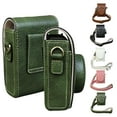 thumbnail image 4 of FLKWOP for Camera Protective Bag PU Leather Camera Storage Bag with Wristband Hard Scratch Shell Cover, 4 of 7