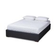 thumbnail image 1 of Baxton Studio Leni 4-Drawer Storage King Bed in Dark Gray, 1 of 11