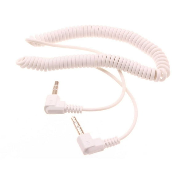 3.5mm Aux Cable Adapter Car Stereo Aux-in Audio Cord Speaker Jack Wire Coiled A7B for Samsung Galaxy NotePRO 12.2 J7 (2018) Refine J5 J3 (2018) Halo A9 A72 5G A71 5G A70 A6 A52 5G A51 5G A50