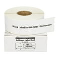 thumbnail image 6 of HOUSELABELS Compatible DYMO 30252 Address Labels (1-1/8" x 3-1/2") with REMOVABLE ADHESIVE, compatible with DYMO LW 450, 4XL, Rollo & Zebra Desktop Printers, 42 Rolls /14700 Labels, 6 of 8