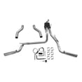 thumbnail image 4 of Flowmaster Exhaust System Kit 817507 American Thunder Cat Back System; Stainless Steel; With Muffler; 3 Inch To 2-1/2 Inch Pipe Diameter; Single Exhaust With Dual Exit; Rear/Side Exit, 4 of 4