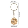 thumbnail image 3 of JoyMoreHome Christmas Disco Ball Keychain, Retro Disco Ball Keychain for Holiday Party, Bagpack, Handbag Decorative Supplies, 3 of 6