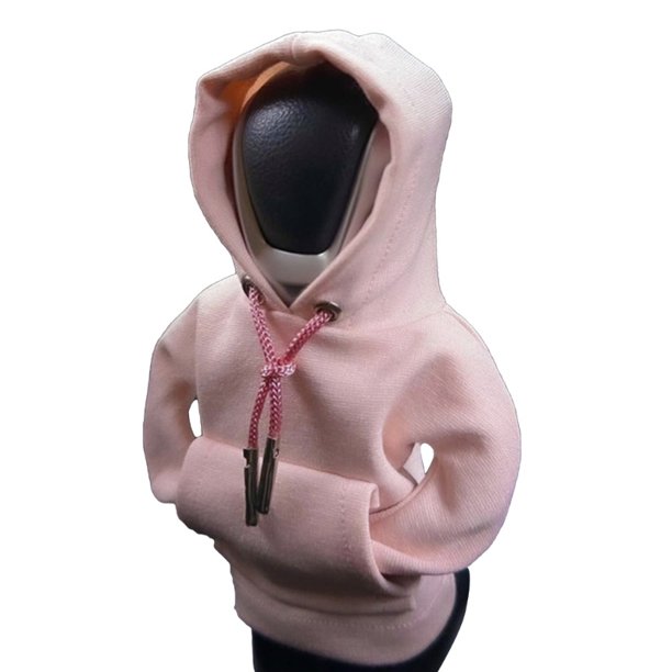 Cubierta De La Perilla Palanca De Cambios Húmeda Moda Sudadera Con Capucha Manija Decorativa Manual Automático Auto Accesorio Interior Del Coche