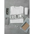 thumbnail image 3 of Black Grunge Stamp 'ebola' T-Shirt Men -Image by Shutterstock, Male 3X-Large, 3 of 4