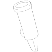 Genuine OE Mazda Glove Box Frame Damper - BHN1-64-08X