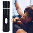 thumbnail image 3 of Molinillo de uñas para perros, cortaúñas para mascotas, lima de uñas para patas, atención silencioso de las patas y atención de perros y - negro Salvador cortauñas, 3 of 6