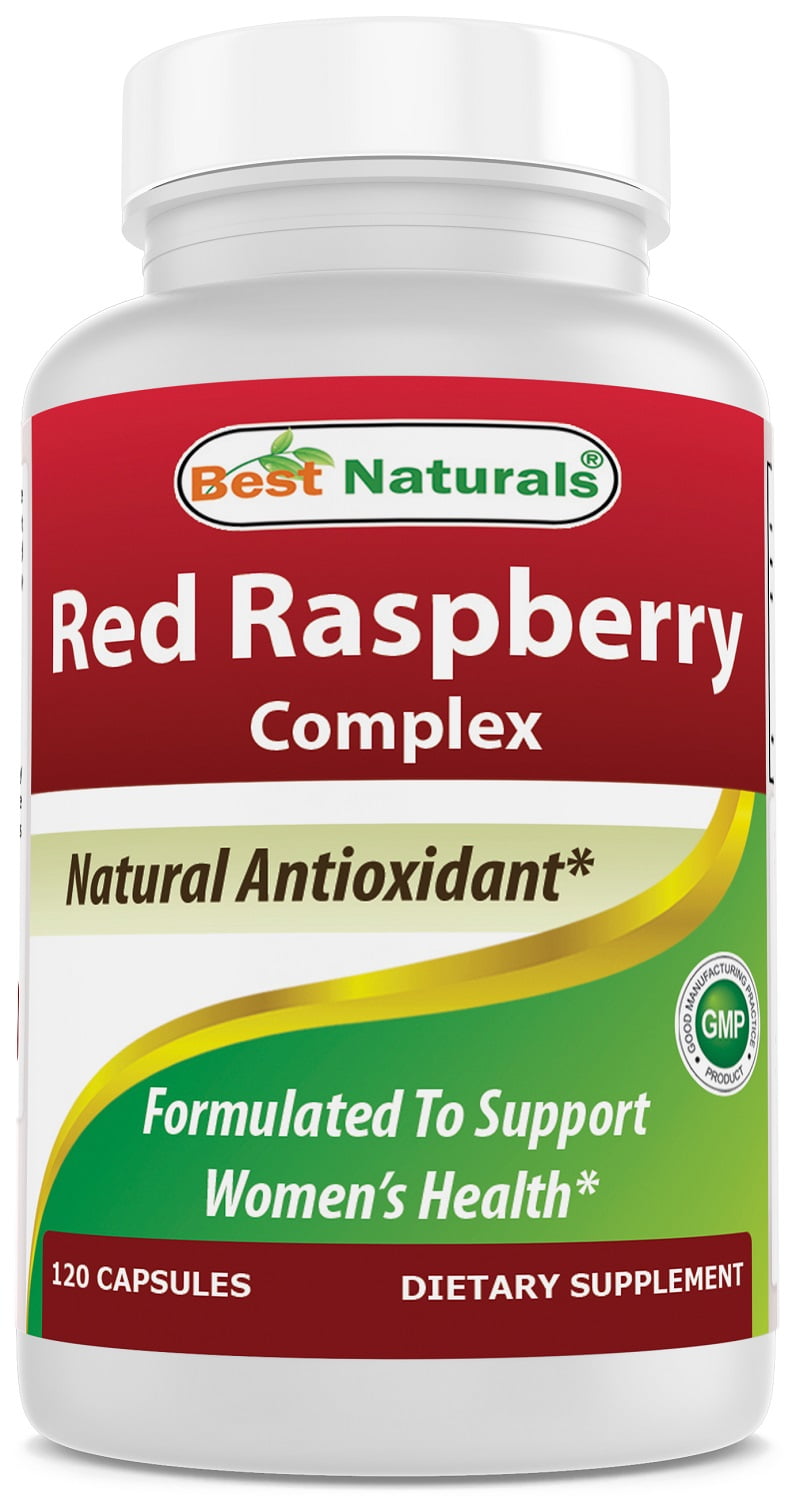 Best Naturals Red Raspberry Complex 800 mg, 120 Capsules