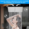 thumbnail image 4 of Regaderas para Baño, Cabeza de Ducha de Lluvia Alta Presion y Ducha de Mano de 2 Modos Rociado Ajustable con Soporte, Antifugas, Manguera Plata Regaderas y Baño, 4 of 4